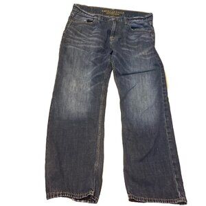 American Eagle Jeans  36x32Medium Wash Denim Relaxed Measures 30 L  mens